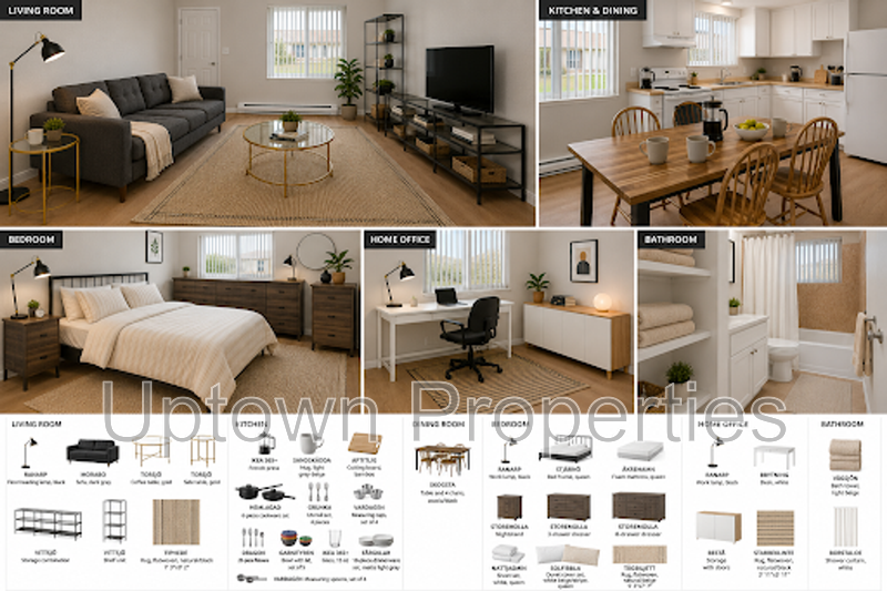 Ground Floor Partially Furnished 3 bed 1 bath- Laundry Onsite - Walk to public transit + $1000 FREE RENT! property image